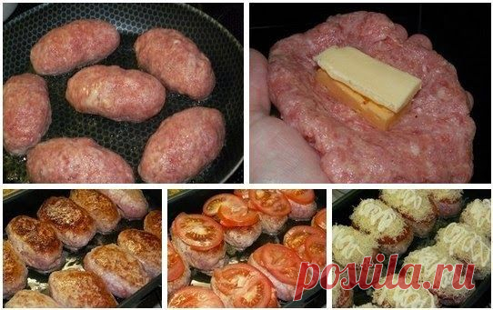 Котлетки под шубкой. Просто и безумно вкусно