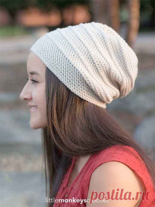 Шапка крючком
