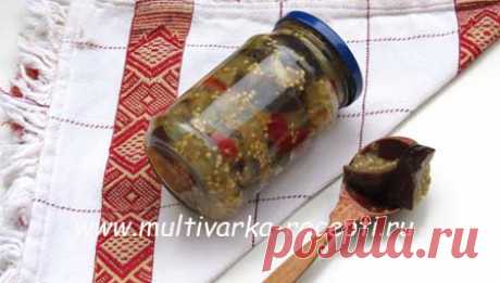 Баклажаны на зиму в мультиварке «Как грибы»