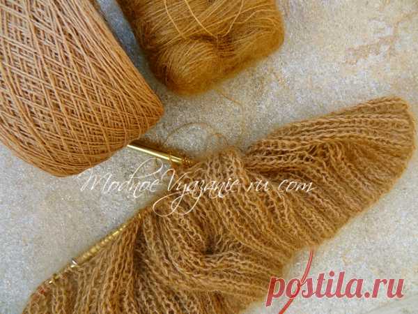 Двухсторонний снуд спицами от Kathleen Cubley - Modnoe Vyazanie ru.com