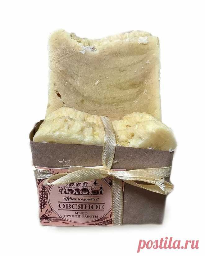 Натуральное мыло "Овсяное"