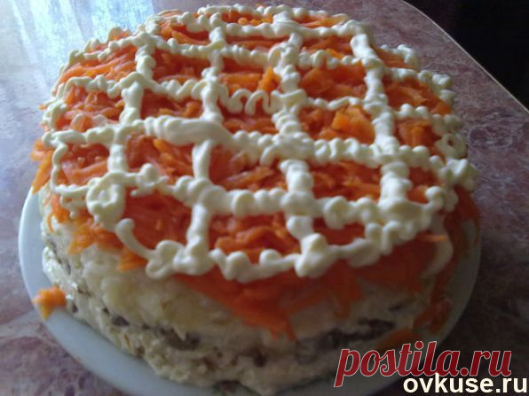 Cалат Лисья шубка - Простые рецепты Овкусе.ру