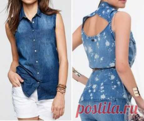 Camisa sem manga e colarinho - DIY - molde, corte e costura - Marlene Mukai