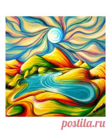 (1) Timothy Sorsdahi. This could make a nice oil pastel landscape. | hs art