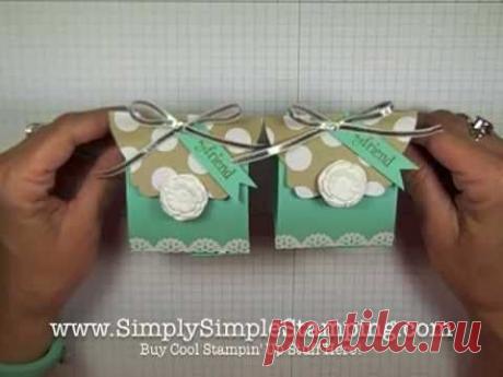 Simply Simple TREAT BOX by Connie Stewart