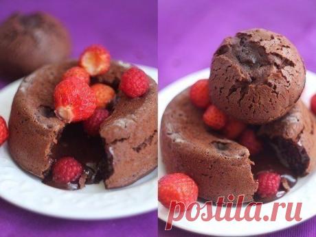 Шоколадный фондан / Удивительная еда!