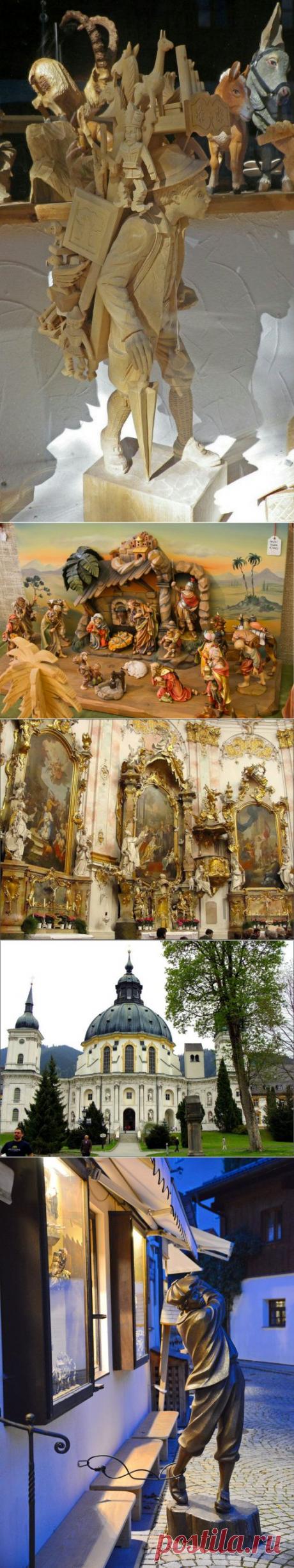 Баварская деревушка Обераммергау словно сошла с красочной открытки - ее по праву считают самой красивой в Европе и называют «альпийской жемчужиной».