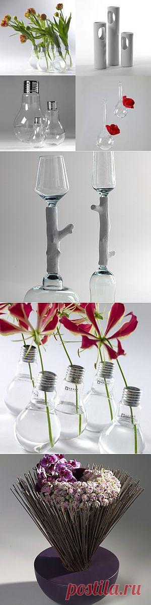 Необычные вазы