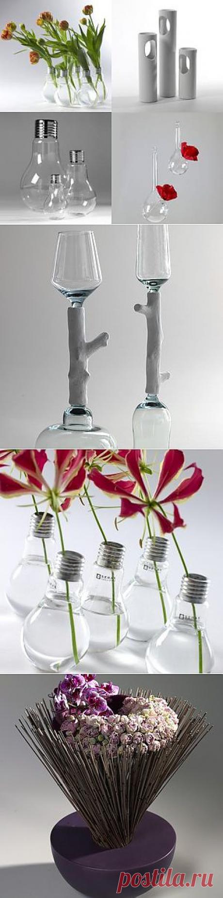 Необычные вазы