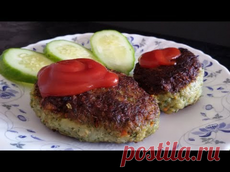 Картофельно-мясные котлеты