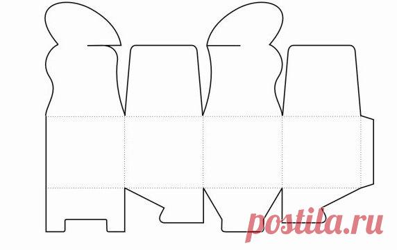 Подарочные коробочки. Шаблоны. — Сделай сам, идеи для творчества - DIY Ideas
