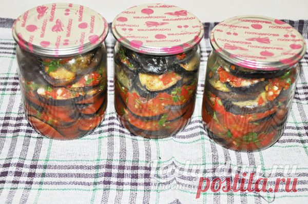 Баклажаны по-грузински на зиму - самый вкусный рецепт | Простые рецепты с фото