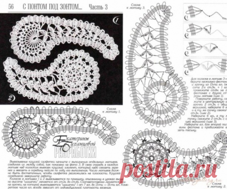 Элементы фриформа и ИК - пейсли или турецкий огурец