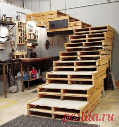 Идеи использования деревянных паллет - Садоводка