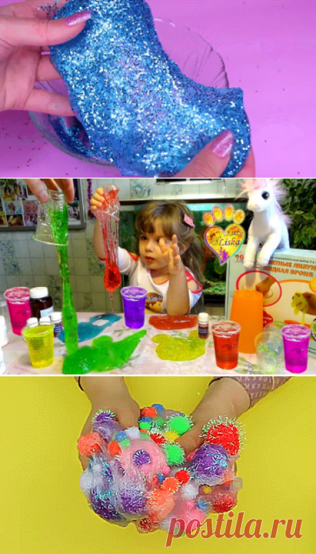 Слайм: что это такое и как сделать его дома?