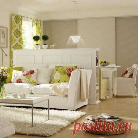 Пространство небольшой квартиры или студии — Роскошь и уют