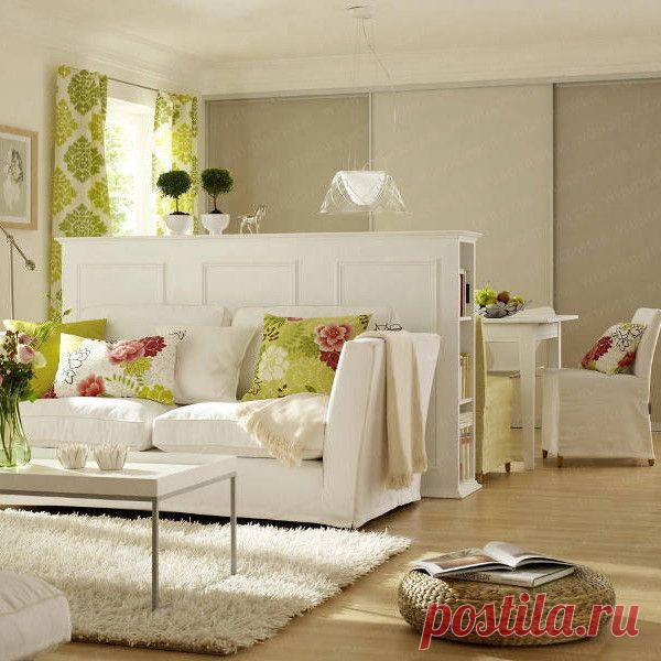 Пространство небольшой квартиры или студии — Роскошь и уют