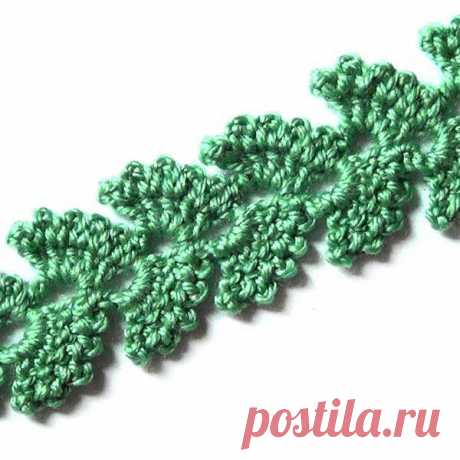 Вязание отделка и ленточные кружева