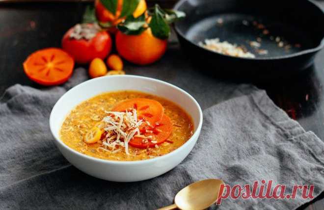 Каша с хурмой