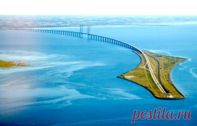 Мосты мира: Эресуннский мост вводит в ступор туристов | Капитал страны