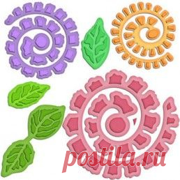 Нож для вырубки Spellbinders Shapeabilities Dies - Bitty Blossoms SHPE-S5-086