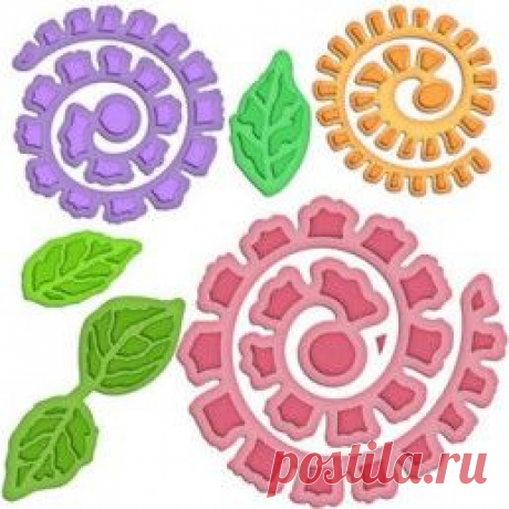 Нож для вырубки Spellbinders Shapeabilities Dies - Bitty Blossoms SHPE-S5-086