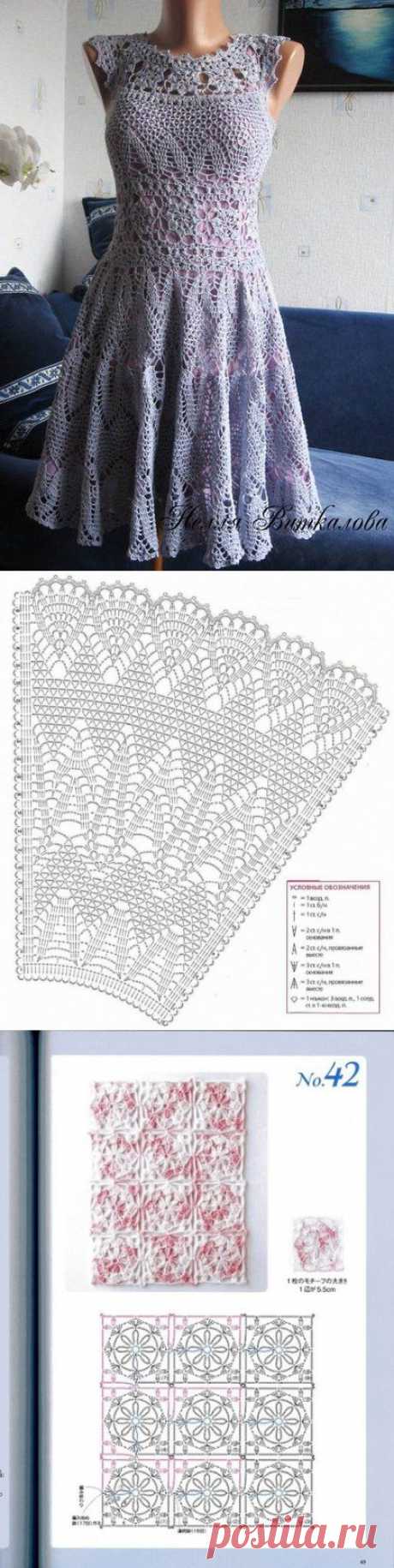 Ажурное платье крючком схемы. Связать ажурное платье крючком | Все о рукоделии: схемы, мастер классы, идеи на сайте labhousehold.com