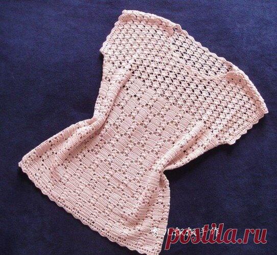 Розовый топ