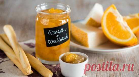 Варенье из дыни и апельсина