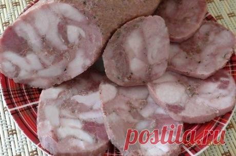 10 колбасных изделий домашнего приготовления