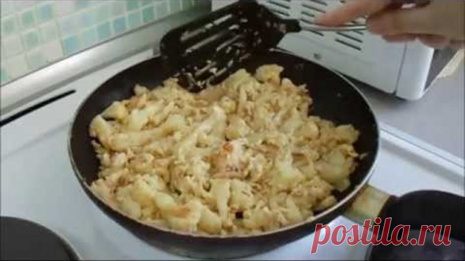 Цветная капуста с яйцом :).Любимый рецепт.