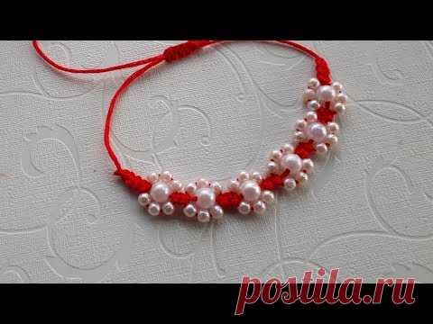 Very simple easy & Quick bracelet design|Friendship day special last minute bracelet making at home
