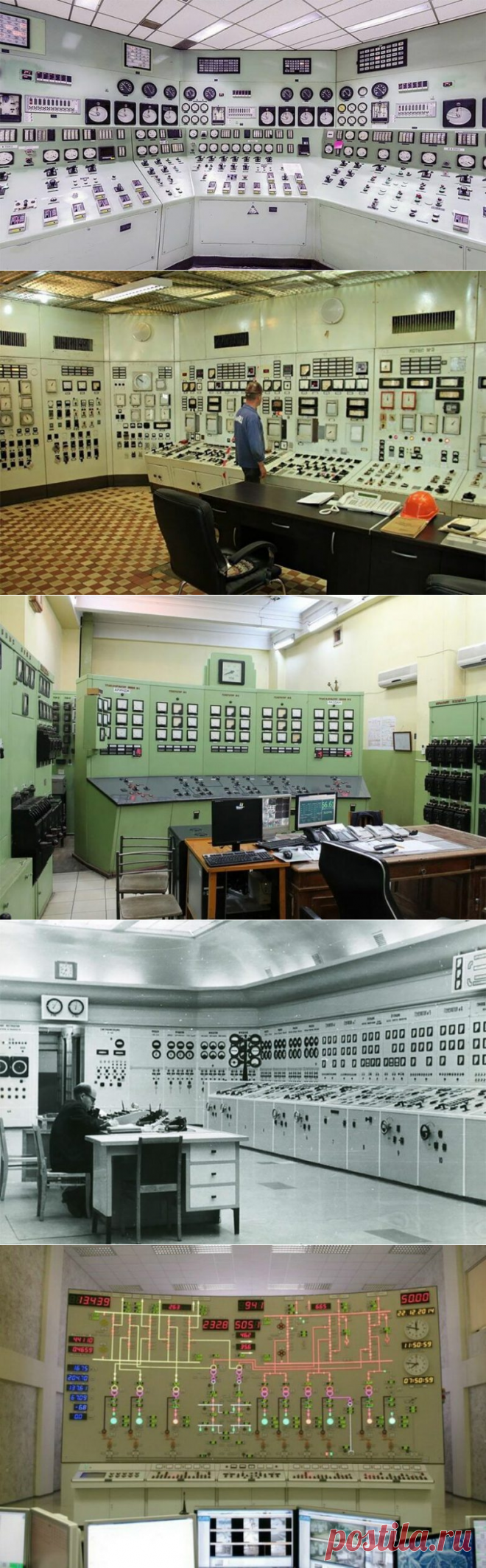 Строгость и красота комнат управления советской эпохи / Назад в СССР / Back in USSR