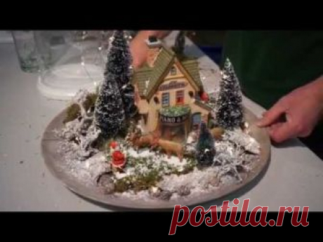 Miniatur-Landschaft mit Lemax gestalten
