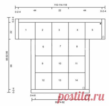 Летний ажурный кардиган крючком
