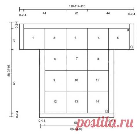 Летний ажурный кардиган крючком