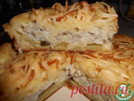великолепный ЗАКУСОЧНЫЙ пирог.
