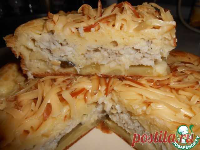 великолепный ЗАКУСОЧНЫЙ пирог.