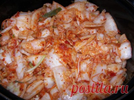 Южно-корейское правильное Кимчи (быстрый вариант) : Закуски и бутерброды