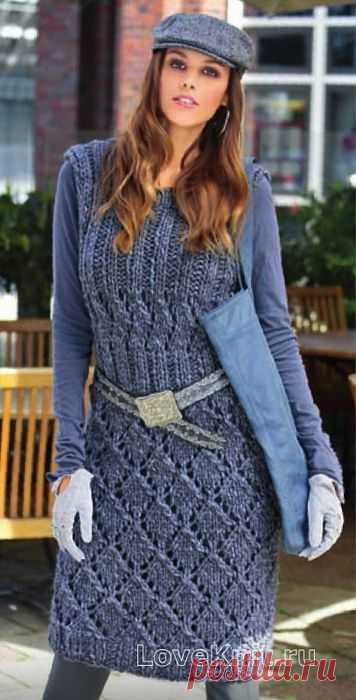 Платье с ажурными узорами - СТИЛЬ И СОВЕРШЕНСТВО