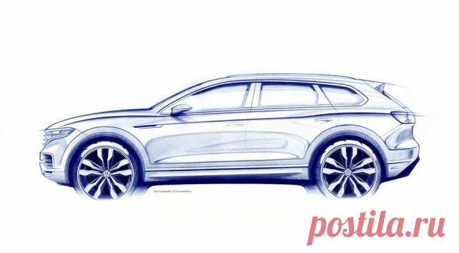 В основу Фольксваген Туарег 2018 легла модульная архитектура MLB Evo – на этой же платформе, напомним, построены Audi Q7 и Porsche Cayenne.