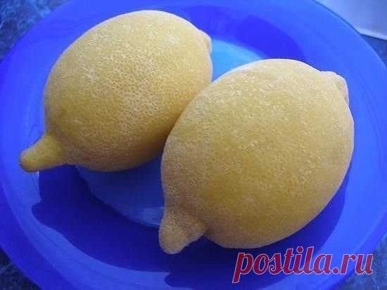 Замороженные лимоны - средство против рака