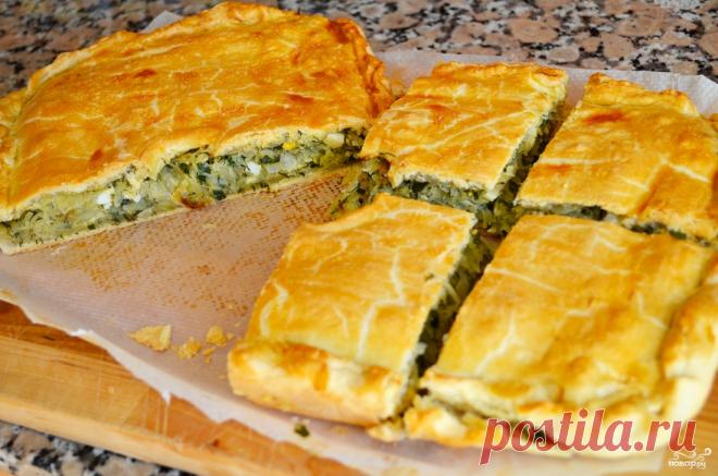 Быстрый пирог с капустой - пошаговый рецепт с фото на Повар.ру