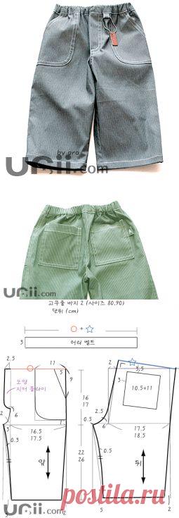 Шьем сами брюки для мальчика