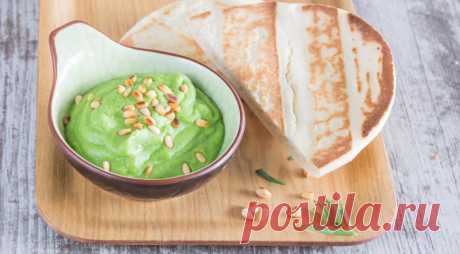 Зеленый хумус , пошаговый рецепт с фото