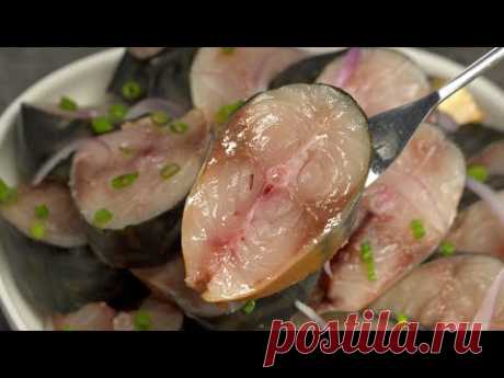 ДЕЛИКАТЕСНАЯ СКУМБРИЯ в чайном маринаде