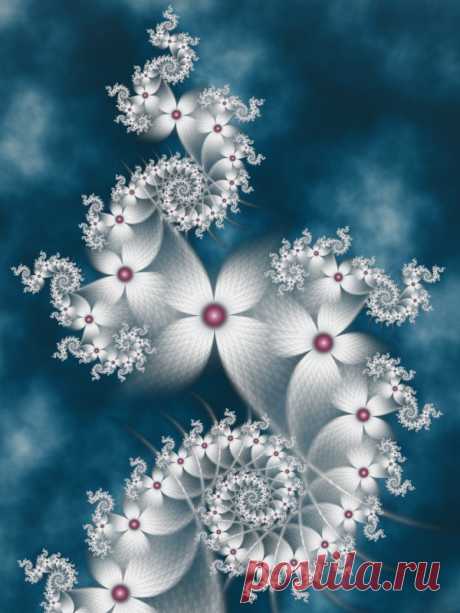Winter flowers by pinkal09 on DeviantArt