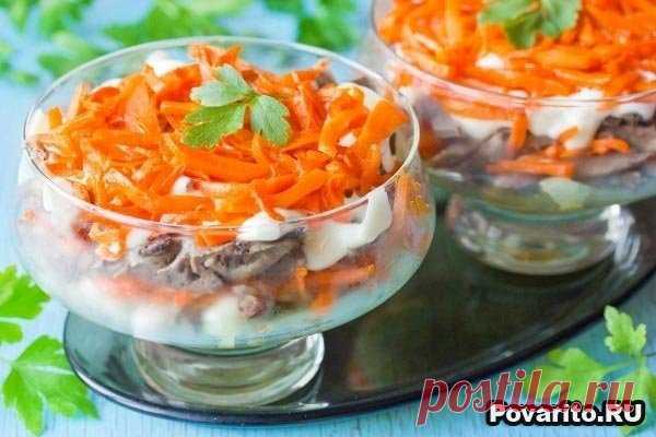Салат «Золотое сердце» » Povarito.Ru - Пошаговые фото-рецепты с описанием этапов приготовления