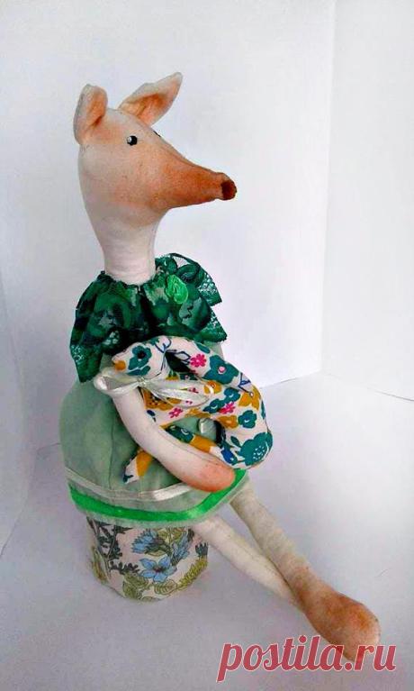 Fox toy Tilda Valentine's gift Scandinavian style Fox toy