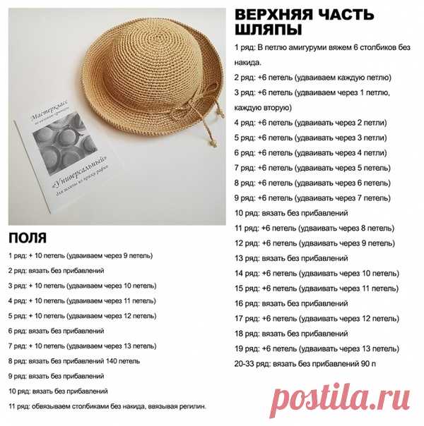 Шляпка из рафии

#шляпа_рафии@mirpetel, #шляпа_крючком@mirpetel

Источник: https://vkurselife.com/2019/06/23/идеи-из-рафии-для-л..

Жмите репост, пригодится